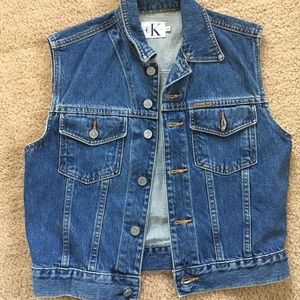 Vintage Calvin Klein Jeans Denim Vest 